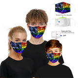 CUH Cloth Face Masks,Printing Masks,Adult Kids Mouth Covering,Woman Man Masks,Strethable Mouth-muffle,Washable Reusable Mask