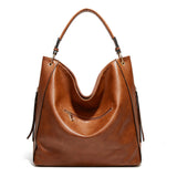 Women Leather Bucket Shoulder Bag Crossbody Bag Handbag Tote Messenger Satchel