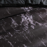 3Pcs Marble Duvet Quilt Cover Set Queen King Size Bedding Set With Pillowcases