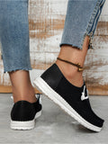 Ferndule Womens Non Slip Slip Resistant Canvas Shoes Summer Breathable Boat Loafers Outdoor Fashion Wide Width Sneakers