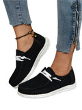 Ferndule Womens Non Slip Slip Resistant Canvas Shoes Summer Breathable Boat Loafers Outdoor Fashion Wide Width Sneakers