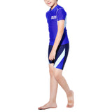 Boys Swimsuit Swimwear Short Sleeve Rash Guard Swim Tops Swim Shorts Shirt Board Swim Trunks Pants Board Shorts Boardshorts Beachwear Quick-Dry Sun Protection Casual Surfing Bathing Suit
