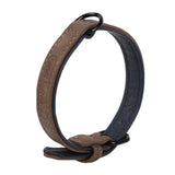 Pet Dog Soft PU Leather Neck Collar Adjustable Buckle For Small Medium Large Dog