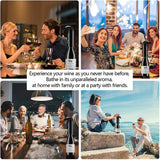 Portable Smart Electronic Automatic Wine Aerator Decanter Dispenser Rechargeable