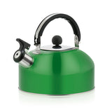 CUH 3 Liter Whistling Tea Kettle - Modern Stainless Steel Whistling Tea Pot for Stovetop with Cool Grip Ergonomic Handle