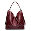 Women Leather Bucket Shoulder Bag Crossbody Bag Handbag Tote Messenger Satchel