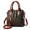 Women Leather Handbag Briefcase Shoulder Bag Tote Messenger Satchel With Pendant