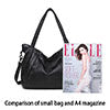 Women's Casual PU Leather Handbag Tote Satchel Shoulder Bag Purse Crossbody Bag