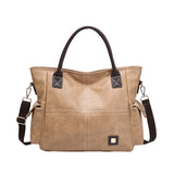 Women's PU Leather Handbag Tote Satchel Single Shoulder Bag Travel Crossbody Bag