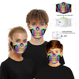 CUH Cloth Face Masks,Printing Masks,Adult Kids Mouth Covering,Woman Man Masks,Strethable Mouth-muffle,Washable Reusable Mask