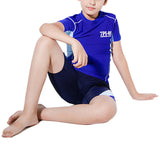 Boys Swimsuit Swimwear Short Sleeve Rash Guard Swim Tops Swim Shorts Shirt Board Swim Trunks Pants Board Shorts Boardshorts Beachwear Quick-Dry Sun Protection Casual Surfing Bathing Suit