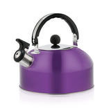 CUH 3 Liter Whistling Tea Kettle - Modern Stainless Steel Whistling Tea Pot for Stovetop with Cool Grip Ergonomic Handle