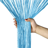 Door String Beads Divider Tassel Fringe Beaded Panel Room Crystal Curtain Window
