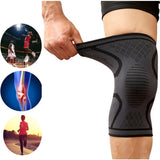 Unisex Copper Knee Support Brace Sleeve for Elastic Compression Pain Relief Gym Sport