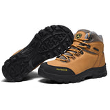 Mens Womens Winter Ankle Snow Hiking Boots Warm Wear Resistant Non Slip Soft Lined Outdoor Shoes