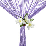 Door String Beads Divider Tassel Fringe Beaded Panel Room Crystal Curtain Window