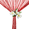 Door String Beads Divider Tassel Fringe Beaded Panel Room Crystal Curtain Window