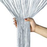 Door String Beads Divider Tassel Fringe Beaded Panel Room Crystal Curtain Window