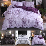 Duvet Cover Set Queen King Size Abstract Style Modern Marble Pattern Luxury Soft Bedding Set Comforter Cover