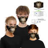 CUH Cloth Face Masks,Printing Masks,Adult Kids Mouth Covering,Woman Man Masks,Strethable Mouth-muffle,Washable Reusable Mask
