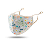 CUH Floral Frabic Face Masks,Adult Woman Man Mouth Covering,Strethable Mouth-muffle,Washable Reusable Mask