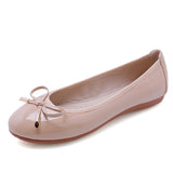 Women's Slip On Flats Shoes Loafers Chunky Heels OL Dress Party Shoes Round Toe