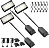 Brightify Trade Show Booth Lights, LED Display Lighting For Trade Shows,Portable Exhibit Arm Lighting,Connectable Craft tradeshow Lights Include Clamps,Mounting Brackets,Power Cables,Connect Cables