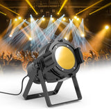 Brightify Spotlight COB 80W Stage Light Par Lights Party Warm & Cold White Professional DMX Spotlights Portable Metal Housing Strobe Light Bright for Church, Concert, Theater, Photostudio - 1Pack