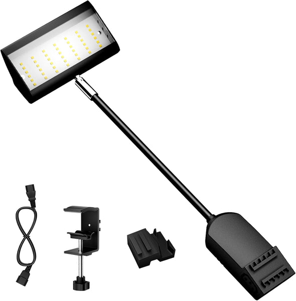 Brightify Trade Show Booth Lights, LED Display Lighting For Trade Shows,Portable Exhibit Arm Lighting,Connectable Craft tradeshow Lights Include Clamps,Mounting Brackets,Power Cables,Connect Cables