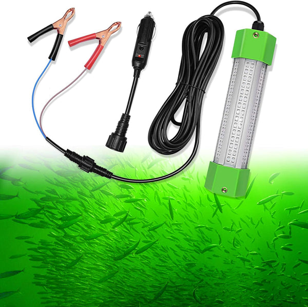 Brightify 12V 100W 6000 Lumen IP68 Led Fish Bait Crappie Luring Light Submersible Fishing Light