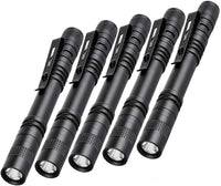 Brightify Pen Flashlight,5PCS Led Pen Light Flashlights with Clip,500 Lumen Mini Pocket Flashlight Small Penlight Inspection Flashlight