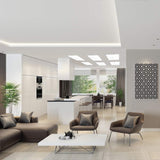 Brightify T8 LED Bulbs 4 Foot, 40 Watt Equivalent, Type A Tube Light, Plug & Play, T8 or T12 LED Tube Light, LED Fluorescent Replacement, Frosted, T48/840/LEDG2/4, 4100K Cool White, 4 Pack