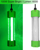 Brightify 12V 100W 6000 Lumen IP68 Led Fish Bait Crappie Luring Light Submersible Fishing Light