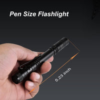 Brightify Pen Flashlight,5PCS Led Pen Light Flashlights with Clip,500 Lumen Mini Pocket Flashlight Small Penlight Inspection Flashlight