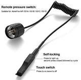 Brightify Single Mode Tactical Flashlight, 1000 Lumens LED Rifle Hunting Light, Flashlights with Picatinny Rail Mount, Remote Pressure Switch, Charger