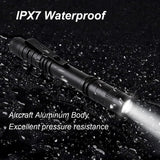 Brightify Pen Flashlight,5PCS Led Pen Light Flashlights with Clip,500 Lumen Mini Pocket Flashlight Small Penlight Inspection Flashlight
