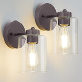 Brightify Bathroom Light,Wall Sconces Set of Two,Vanity Sconce Lights,Morden Bathroom Sconces Set