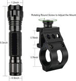 Brightify Single Mode Tactical Flashlight, 1000 Lumens LED Rifle Hunting Light, Flashlights with Picatinny Rail Mount, Remote Pressure Switch, Charger