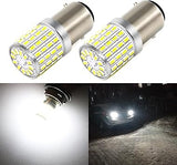 Brightify 2057 1157 Orange Yellow LED Bulbs Super Bright 3014 72-SMD 1034 2357 7528 LED Bulb for Turn Signal Blinker Parking Side Marker Lights