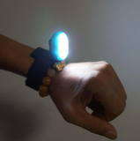 Brightify Wrist Light LED Torch Rechargeable Clip Hands Free Flashlight for Backpack, Hat, Pocket, Jacket, Running, Jogging, Outdoor Adventure