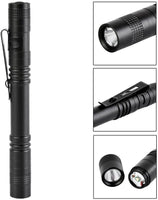 Brightify Pen Flashlight,5PCS Led Pen Light Flashlights with Clip,500 Lumen Mini Pocket Flashlight Small Penlight Inspection Flashlight