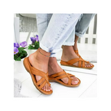 LUXUR Sandals Womens Flip Flops Thong Ring Sandals Comfort Slippers Open Toe Flat Heel Summer Shoes Beach House