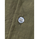 LUXUR Men Lapel Collar Nightwear Wide-Leg Button Down Pajama Set Summer Pjs Sets Solid Color Loungewear