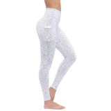 LUXUR Women Leggings High Waisted Tummy Control Yoga Pants Workout Running Legging