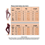 LUXUR Women Leggings High Waisted Tummy Control Yoga Pants Workout Running Legging