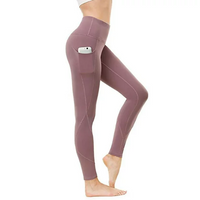 LUXUR Women Leggings High Waisted Tummy Control Yoga Pants Workout Running Legging