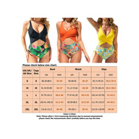 LUXUR Women Swimwear Floral Printed Bathing Suits Lace Up One Piece Swimsuit Ladies Sexy Swimming Suit Sleeveless Beachwear