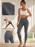 Sexy Dance Yoga Leggings for Women Elastic Waist Butt Lifting Gym Yoga Pants Ultra Soft Basic Workout Pants