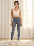 Sexy Dance Yoga Leggings for Women Elastic Waist Butt Lifting Gym Yoga Pants Ultra Soft Basic Workout Pants