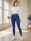 Sexy Dance Yoga Leggings for Women Elastic Waist Butt Lifting Gym Yoga Pants Ultra Soft Basic Workout Pants